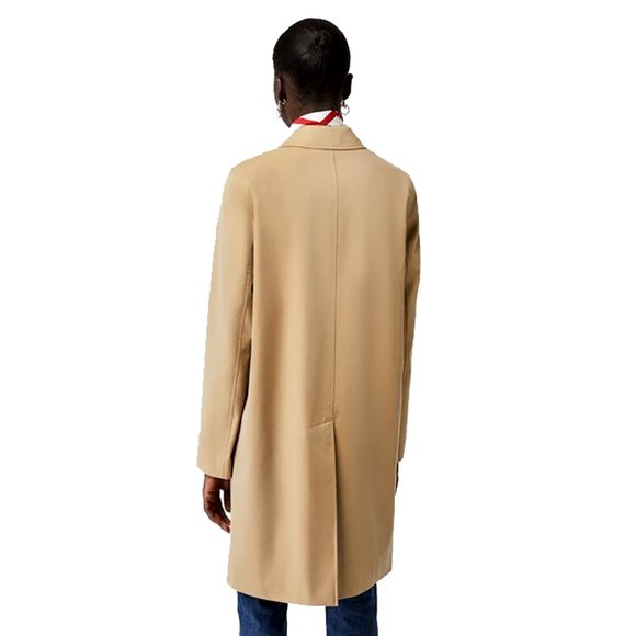 Burberry Press-stud Detail Cotton Gabardine Coat - Picture 5 of 8